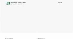 Desktop Screenshot of ecogreen-consultant.com